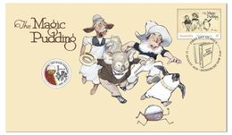 The Magic Pudding  • 2018 • Stamp And $1 Coin Cover - Other & Unclassified