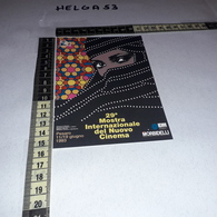 CT1730 PESARO 29'' MOSTRA INTERNAZIONALE DEL NUOVO CINEMA 1993 - Werbepostkarten