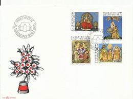 LIECHTENSTEIN, SOBRE CONMEMORATIVO - Lettres & Documents