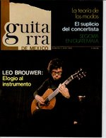 Revue De Musique -  Guitarra De Mexico - N° 1 - Leo Brouwer - Sin Clasificación