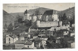 CHATELDON  (cpa 63)  Le Château   -  L 1 - Chateldon