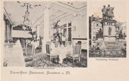 *** HESSE ***  FRANKFURTpolast Hotel Furstenhof - Neuve/unused  TTBE - Frankfurt A. Main