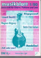 Revue De Musique -  Musikblatt N° 1 - 1990  - Linard Bardill - Música