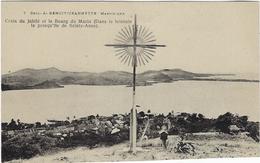 Martinique   Croix Du Jubile Et Le Bourg Du Marin  Dans Le Lointain La Presqu(ile De Sainte -anne - Le Marin