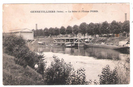 Gennevilliers (92 - Hauts De Seine) La Seine Et L'Usine Ford - Gennevilliers