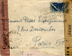 1944- Env. De TAHITI  Pour Paris - Affr. à 1,50 F  Oblit.  Daguin " VISITER /TAHITI /PERLE Du /PACIFIQUE " - Briefe U. Dokumente