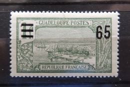 Guadeloupe 1F Surchargé 65 - YT 90 - Unused Stamps