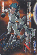 Carte Prépayée Japon - MANGA - GUNDAM - Science Fiction Jeu Video - Animation Anime Game Passnet Card - 11889 - BD