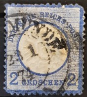 DEUTSCHES REICH 1872 - Canceled - Mi 20 - Grosses Brustschild 2g - Usati