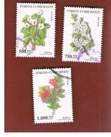 TURCHIA (TURKEY)  -  SG  3540.3543  -  2003  PLANTS      - USED - Gebraucht