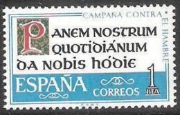 CAM.CONTRA HAMBRE - AÑO 1963 - Nº EDIFIL 1512itc - VARIEDAD - Variedades & Curiosidades