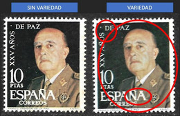 XXV AÑOS DE PAZ - AÑO 1964 - Nº EDIFIL 1589it - VARIEDAD - Variedades & Curiosidades