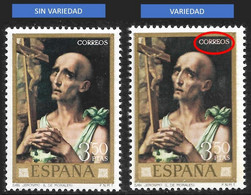 LUIS DE MORALES - AÑO 1970 - Nº EDIFIL 1968id - VARIEDAD - Variedades & Curiosidades