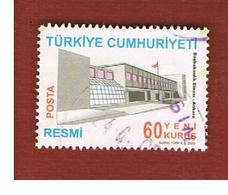 TURCHIA (TURKEY)  -  MI D243  -  2005 MAIN POST OFFICE, ANKARA   - USED - Gebraucht