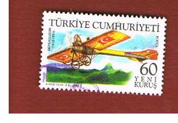 TURCHIA (TURKEY)  -  MI 3526  -  2006  AIRPLANES: DEPERDUSSIN, 1912    - USED - Gebraucht