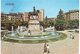 FOUNTAIN OF GENERAL ESPARTERO - La Rioja (Logrono)