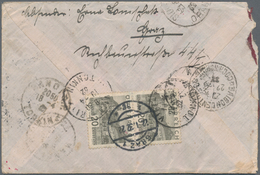 Französisch-Indochina: 1932, Incoming Cover From Graz/Austria 22.1.32, Addressed To A Member Of Fren - Briefe U. Dokumente