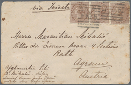 Indien: 1880 2nd ANGLO-AFGHAN WAR: Cover Written From Sibi, Afghanistan Addressed To Agram, Austria - 1852 Provincie Sind