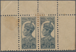 Indien: 1942 (c.) BANTAM ESSAY: King Edward VIII. Essay 3p. Slate, With COMPLETE DESIGN (King's Face - 1852 Provinz Von Sind