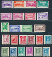 Iran: 1942-46, First And Second Shah Sets, Mint Hinged, Fine, Scott Catalogue Value $5.698 - Irán