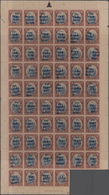 Japanische Besetzung  WK II - Malaya: 1942, Kedah, Fiscal Blue Rubber Ovpt. "Dai Nippon 2602 Malaya" - Maleisië (1964-...)