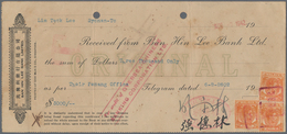 Japanische Besetzung  WK II - Malaya: Singapore, 1942, Fiscal Usage, Small Red Seal On KGVI 2 C. Ora - Malasia (1964-...)