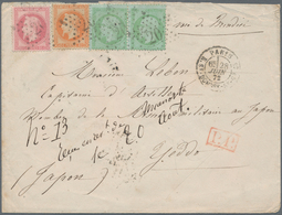 Japan - Besonderheiten: 1872 Cover From Paris To YEDDO (today Tokio) Via Brindisi And Yokohama, Fran - Sonstige & Ohne Zuordnung