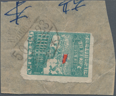 Korea-Nord: 1950, Conquest Of Seoul 1 W. Tied To Piece "Chungnam Gwangcheon 50.9.23" (Gwangcheon In - Korea, North