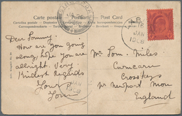 Labuan: 1908, Picture Postcard (Kingshill No. 24, "Chinese Street Scene") Used From Labuan To Englan - Altri & Non Classificati