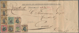 Nordborneo: 1903 Registered Double-weight Envelope, Printed 'New London & Amsterdam Borneo Tobacco C - Bornéo Du Nord (...-1963)