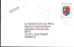 NOUVELLE CALEDONIE Lettre De NOUMEA Du 14/9/1988 YT PA 257 - Briefe U. Dokumente