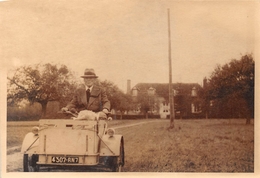 ¤¤  -    Cliché D'un Homme Sur Un Triporteur  -  Side-Car    -  Voir Description   -   ¤¤ - Motorbikes