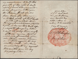 Thailand: 1853 Lace-paper Letter Signed By SPPM Mongkut, The King Of Siam, And Sent To Thomas Church - Thaïlande