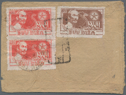 Vietnam-Nord (1945-1975): 1954, Letter Addressed To The President (Chu-Tich In Vietnamese) Bearing H - Viêt-Nam