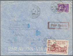 Vietnam-Nord (1945-1975): 1953/56, Airmail Cover Addressed To Karl-Marx-Stadt, East Germany, Bearing - Vietnam