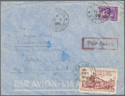 Vietnam-Nord (1945-1975): 1953/56, Airmail Cover Addressed To Karl-Marx-Stadt, East Germany, Bearing - Viêt-Nam