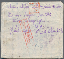 Vietnam-Nord (1945-1975): 1953, Registered Stampless Letter To The President, With Various Datestamp - Viêt-Nam