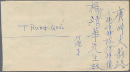 Vietnam-Nord (1945-1975): 1954/55, Commercial Cover Addressed To Canton, China, Bearing Friendship M - Vietnam