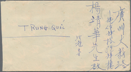 Vietnam-Nord (1945-1975): 1954/55, Commercial Cover Addressed To Canton, China, Bearing Friendship M - Viêt-Nam