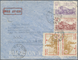 Vietnam-Nord (1945-1975): 1954/56, Airmail Cover Addressed To Karl-Marx-Stadt, East Germany, Bearing - Viêt-Nam