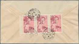 Vietnam-Nord (1945-1975): 1955, Airmail Cover Addressed To Canton, China, Bearing Liberation Of Capi - Viêt-Nam