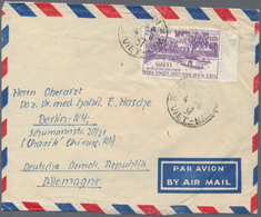 Vietnam-Nord (1945-1975): 1956, Airmail Cover Addressed To Berlin, East Germany, Bearing Return Of G - Vietnam