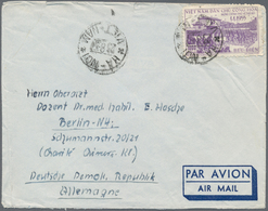 Vietnam-Nord (1945-1975): 1956, Airmail Cover Addressed To Berlin, East Germany, Bearing The Return - Vietnam