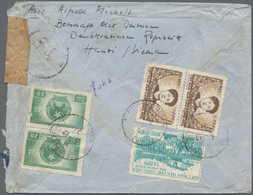 Vietnam-Nord (1945-1975): 1957, Registered Airmail Cover Addressed To Leipzig, East Germany, Bearing - Vietnam