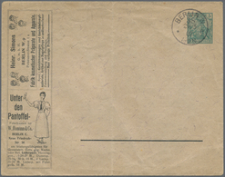 Thematik: Anzeigenganzsachen / Advertising Postal Stationery: 1902, German Reich. Private Advert Cov - Unclassified