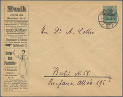 Thematik: Anzeigenganzsachen / Advertising Postal Stationery: 1902, German Reich. Private Advert Cov - Non Classés