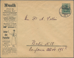 Thematik: Anzeigenganzsachen / Advertising Postal Stationery: 1902, German Reich. Private Advert Cov - Unclassified