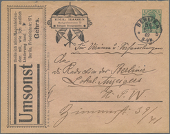 Thematik: Anzeigenganzsachen / Advertising Postal Stationery: 1902, German Reich. Private Advert Cov - Unclassified