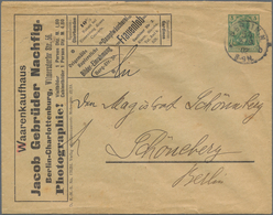 Thematik: Anzeigenganzsachen / Advertising Postal Stationery: 1902, German Reich. Private Advert Cov - Non Classificati