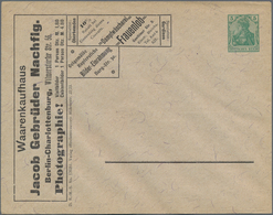 Thematik: Anzeigenganzsachen / Advertising Postal Stationery: 1902 (approx.), German Reich. Private - Zonder Classificatie